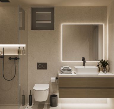 minimal design bathroom 
